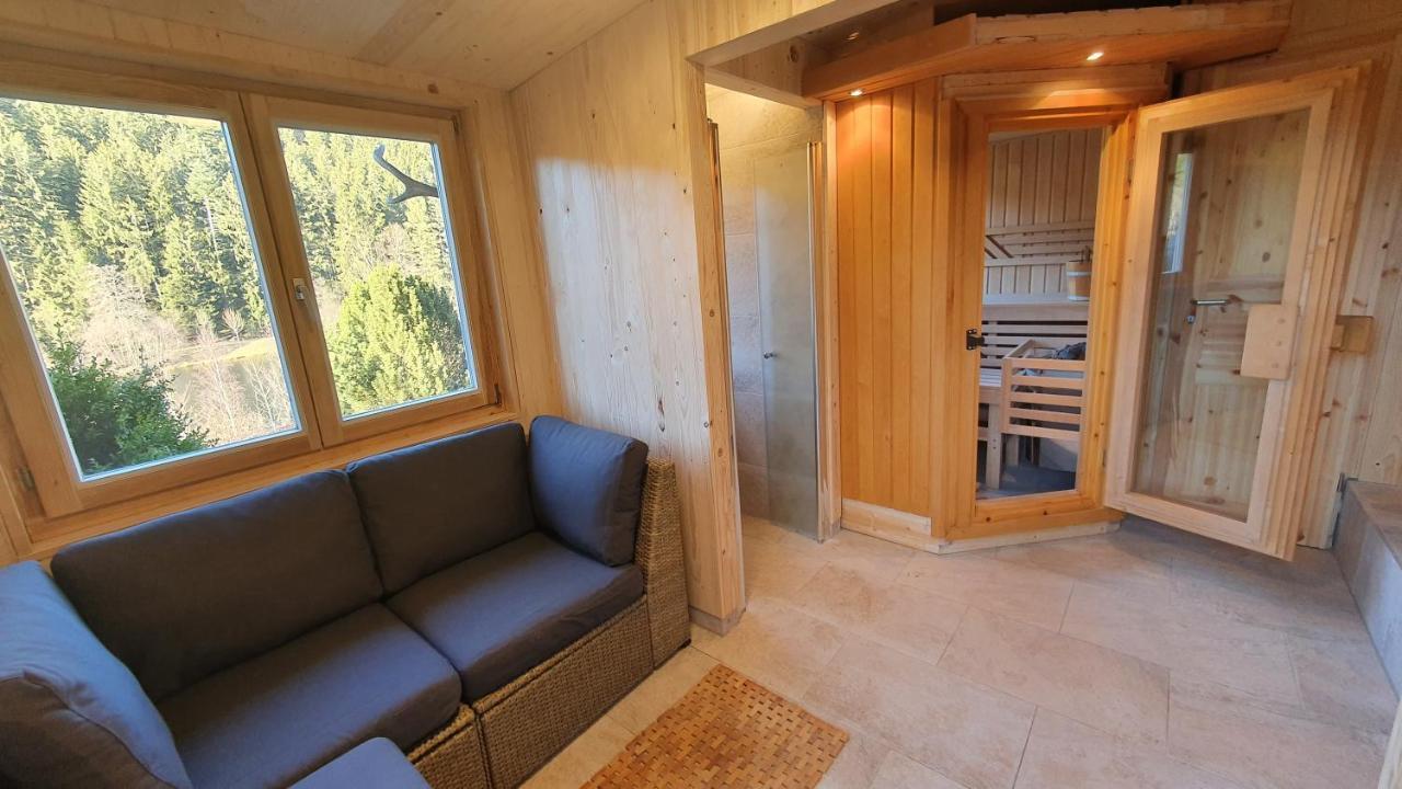 Erzgrube Haus Adler - Komplettes Ferienhaus Am Badesee מראה חיצוני תמונה